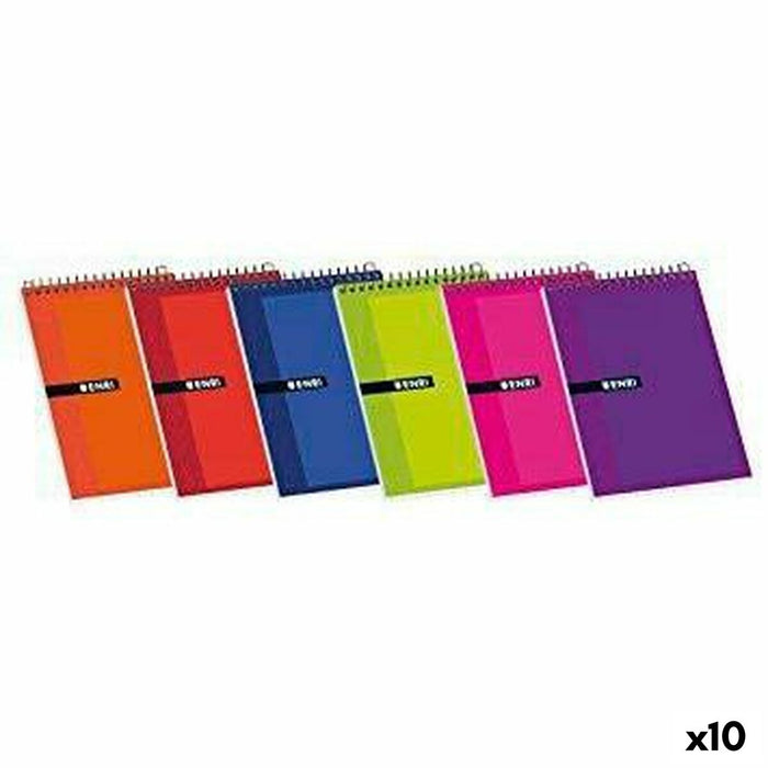 Carnet Notițe ENRI 1/8 80 Frunze 4 mm (10 Unități)