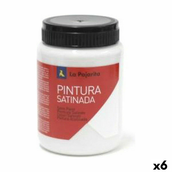 Tempera La Pajarita L-19 6 Piese Gri Şcoală Finisaj satinat