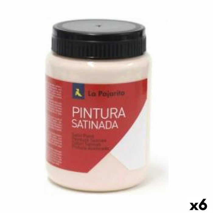 Tempera La Pajarita L-20 6 Piese Roz Şcoală Finisaj satinat