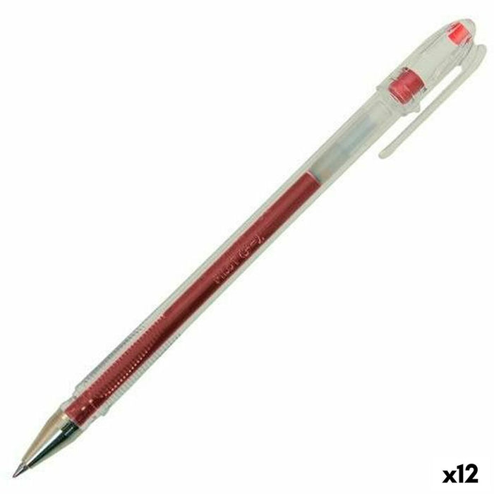 Stilou Roller Pilot G-1 Roșu 0,3 mm (12 Unități)