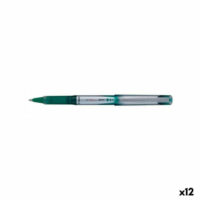 Stilou Roller Pilot V Ball Grip Verde 0,5 mm (12 Unități)