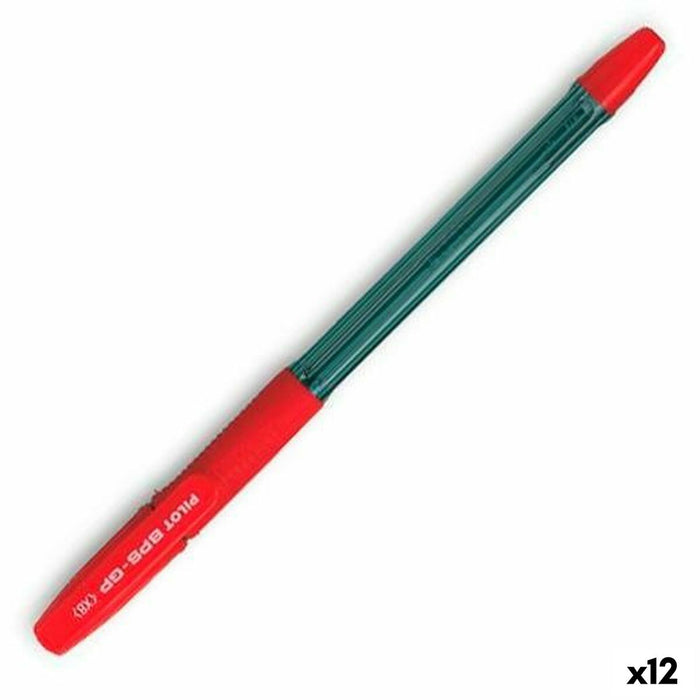 Stilou Pilot BPS-GP Roșu 0,4 mm (12 Unități)