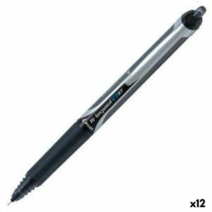 Stilou Roller Pilot V7 RT Negru 0,5 mm (12 Unități)