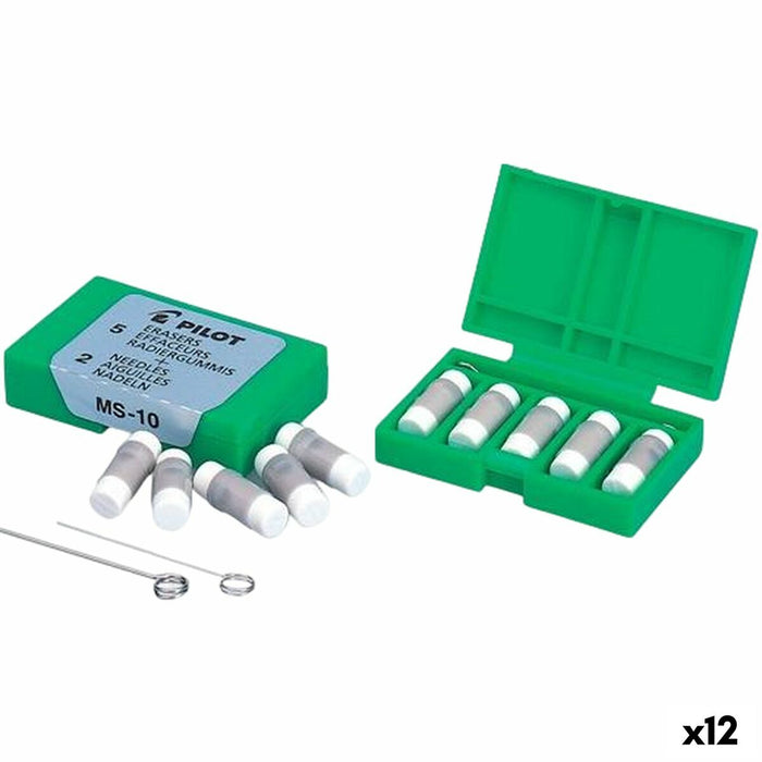 Set de Radiere Pilot H-2020 Super Grip Creion mecanic (12 Unități)