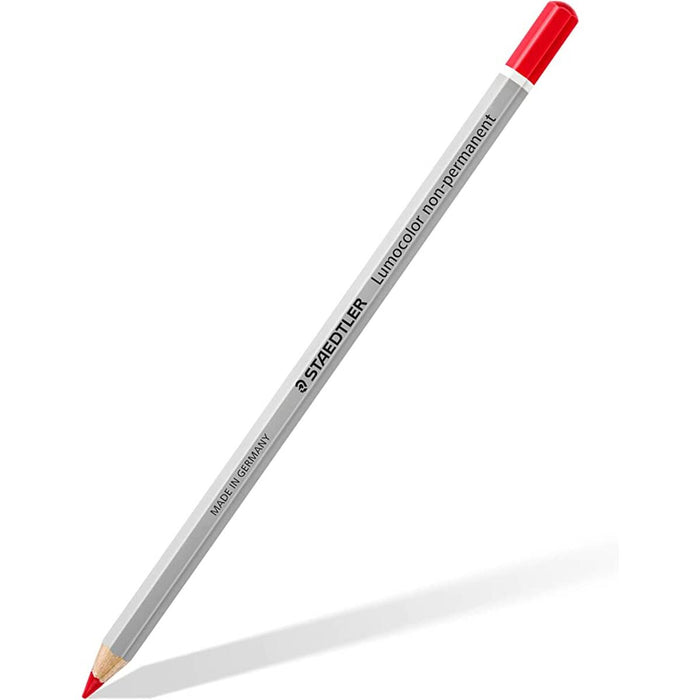 Creion marcator Staedtler Lumocolor Non-permanent Roșu (12 Unități)