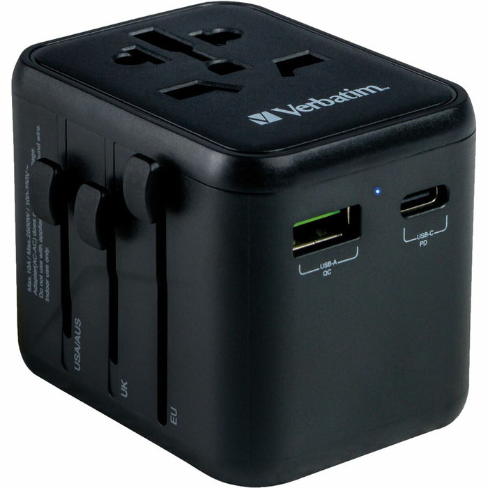 Adaptor universal pentru priză, de voiaj Verbatim UTA-02