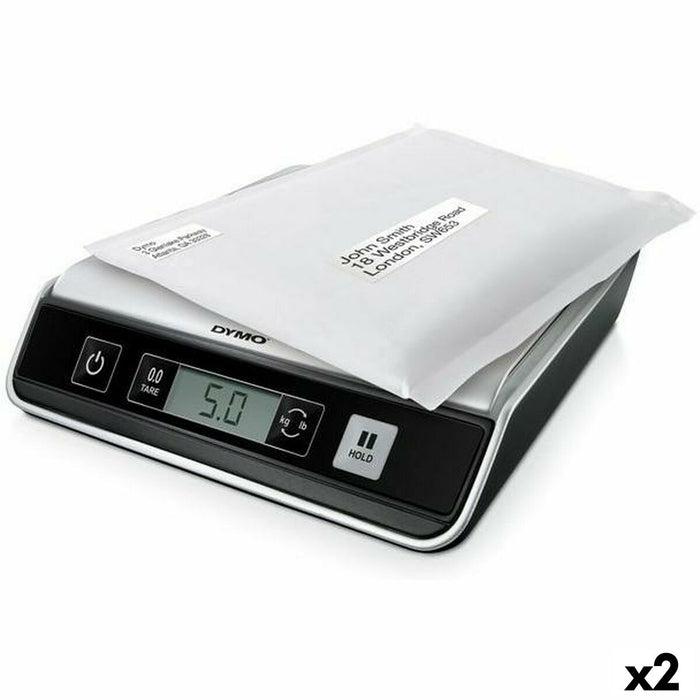 Cântar digital de Precizie Dymo M10 Gri Oțel (2 Unități)
