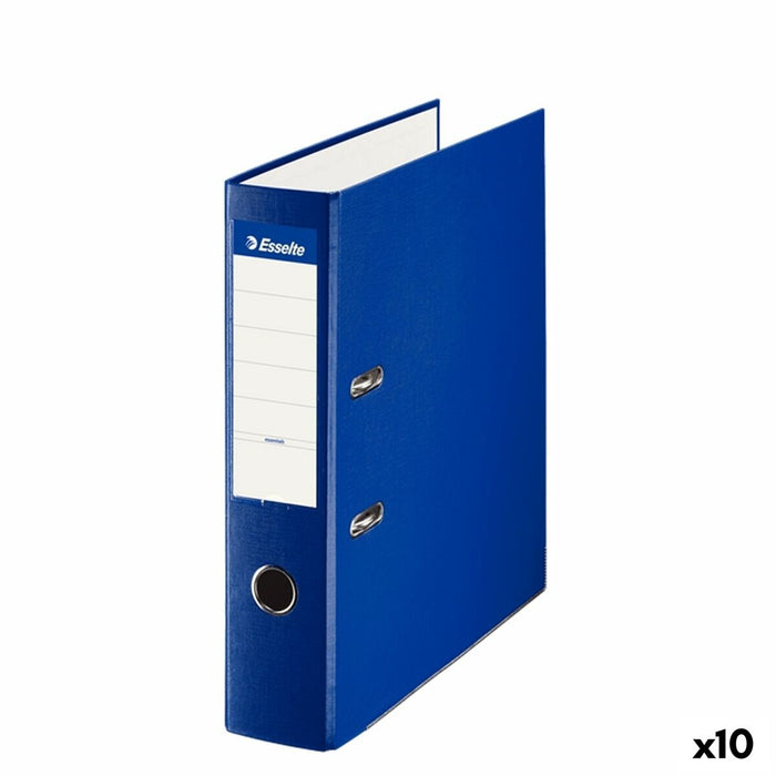 Dosar cu pârghie Esselte Albastru Din A4 (10 Unități)