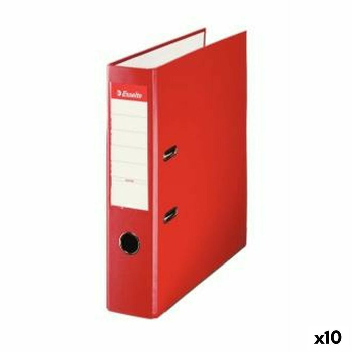 Dosar cu pârghie Esselte Roșu A4 (10 Unități)