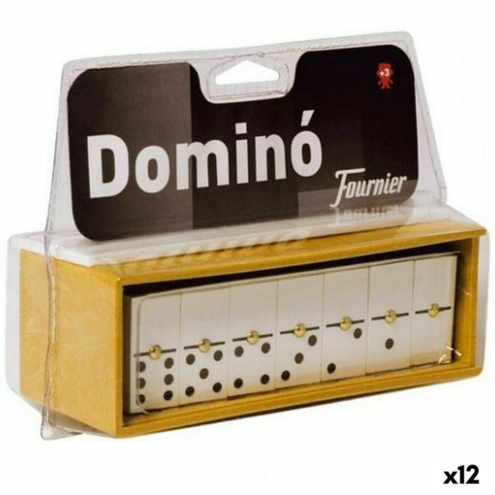 Domino Fournier Maro Fildeș (12 Unități)