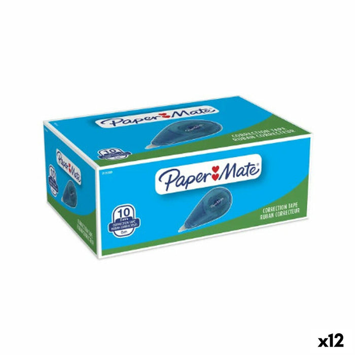 Bandă corectoare Paper Mate Pack (12 Unități)