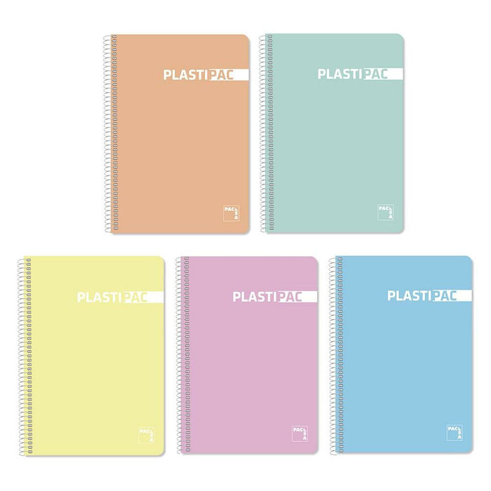 Notebook Pacsa Multicolor Din A4 5 Piese 80 Frunze
