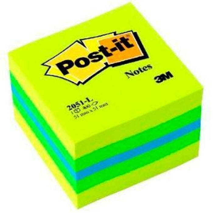 Notițe cu Adeziv Post-it 2051-L Multicolor 5,1 x 5,1 cm (24 Unități)