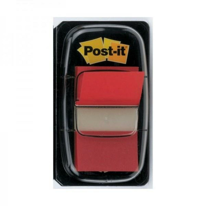 Notițe cu Adeziv Post-it Index 25 x 43 mm Roșu (3 Unități)
