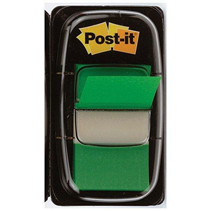 Notițe cu Adeziv Post-it Index 25 x 43 mm Verde (3 Unități)