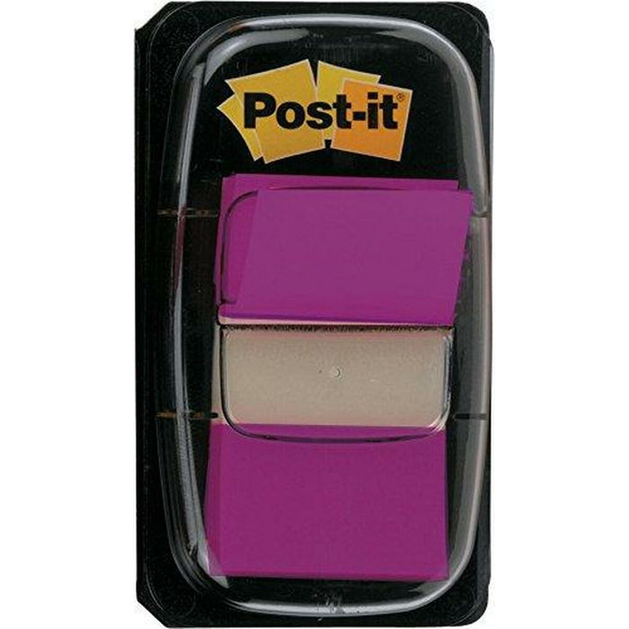 Notițe cu Adeziv Post-it Index 25 x 43 mm Violet (3 Unități)