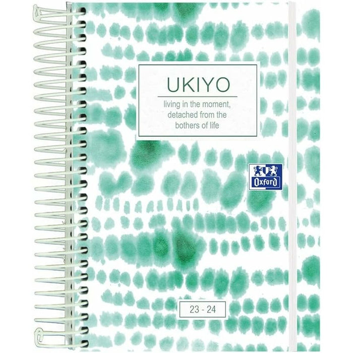 Agendă Oxford Japandi Te 2023-2024 Sfert