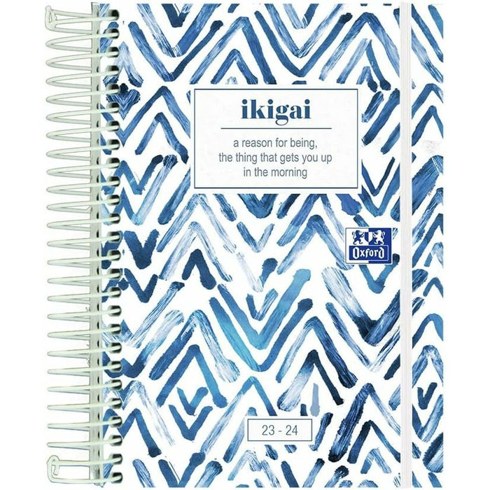 Agendă Oxford Japandi Te 2023-2024 Sfert