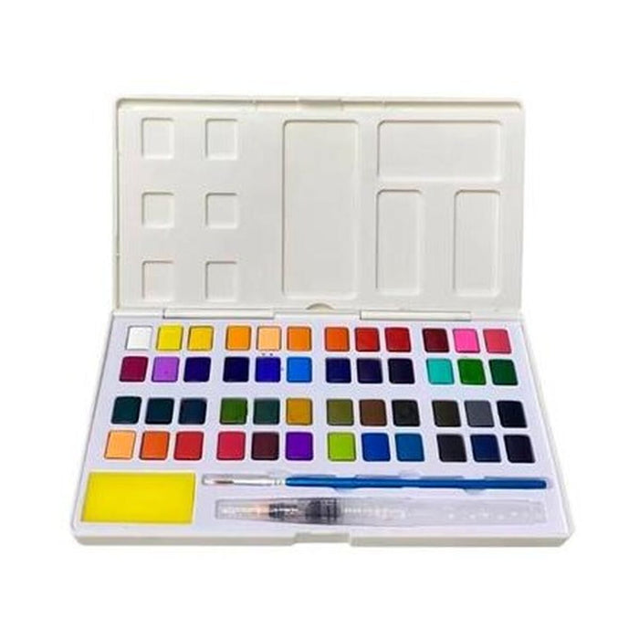 Set de vopsele acuarele Alex Bog POCKETBOX ARTIST 50 Piese Multicolor