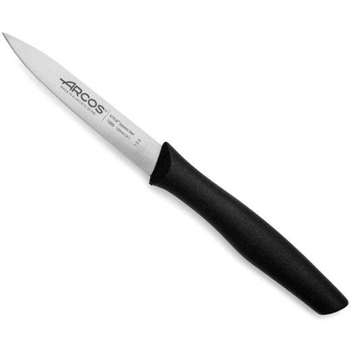 Cuțit de decojit Arcos Nova Negru Oțel inoxidabil polipropilenă 10 cm (12 Unități)