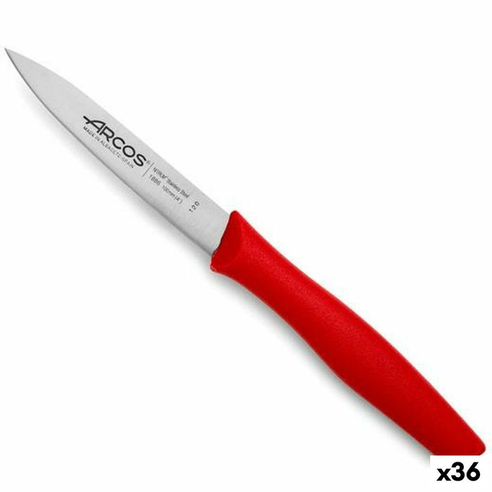 Cuțit Arcos Roșu Oțel inoxidabil polipropilenă (36 Unități)