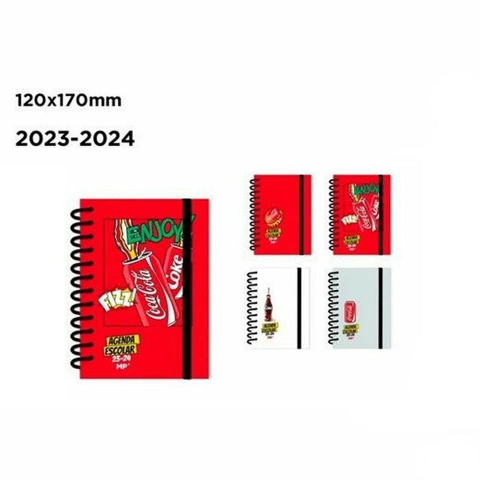 Agendă MP Coca Cola 12 x 17 cm (6 Unități)