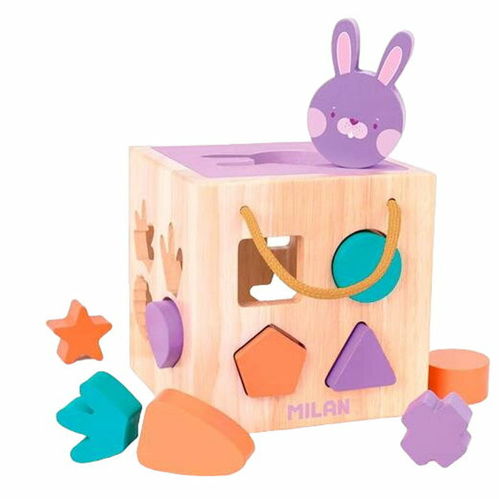 Jucărie educațională Milan Rabbit 17 Piese
