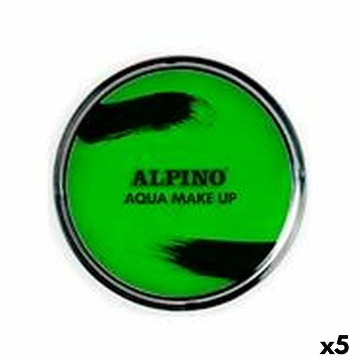 Machiaj Pudră Alpino La apă 14 g Verde (5 Unități)