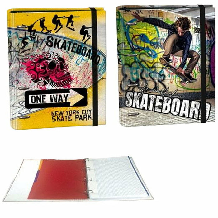 Biblioraft SENFORT Skateboard Multicolor A4