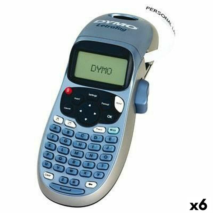 Aparat de Etichetat Electric Dymo LetraTag LT-100H Albastru Gri (6 Unități)