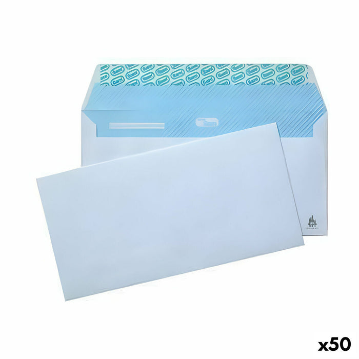 plicuri Sam OPEN-176 Alb 12 x 17,6 cm (50 Unități)