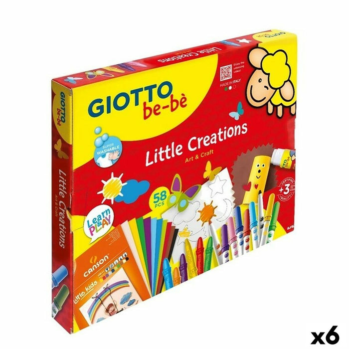 Set pentru desen Giotto BE-BÉ Little Creations Multicolor (6 Unități)