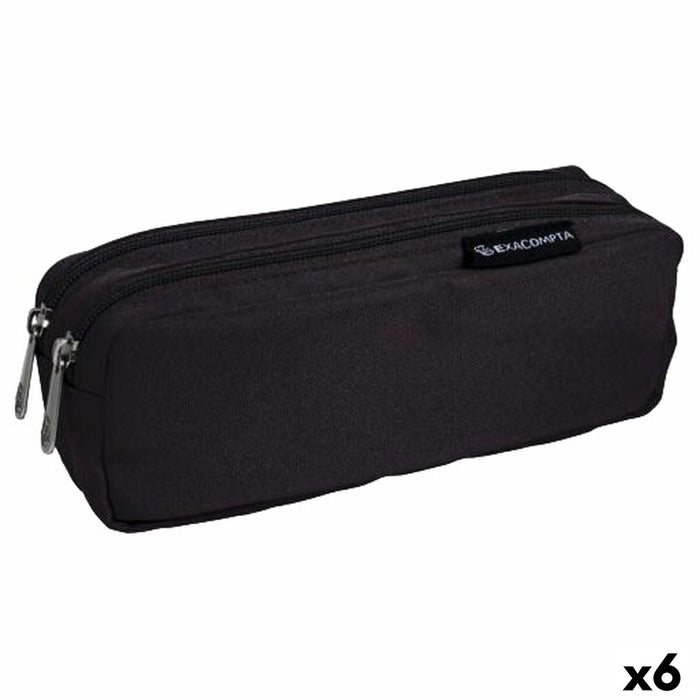 Penar dublu Exacompta Negru 22 x 9 x 6 cm (6 Unități)