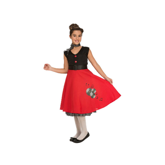 Costum Deghizare pentru Copii My Other Me Roșu Anii 50 (3 Piese)