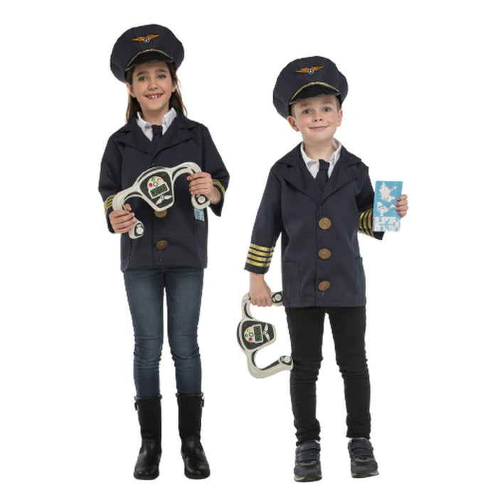 Costum Deghizare pentru Copii My Other Me Pilot Aviație (5 Piese)