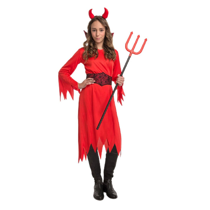 Costum Deghizare pentru Copii My Other Me Diavoliță 5-6 Ani (3 Piese)