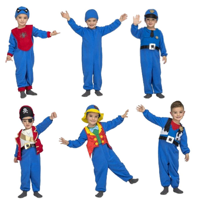 Costum Deghizare pentru Bebeluși My Other Me Quick 'n' fun Albastru (3 Piese)