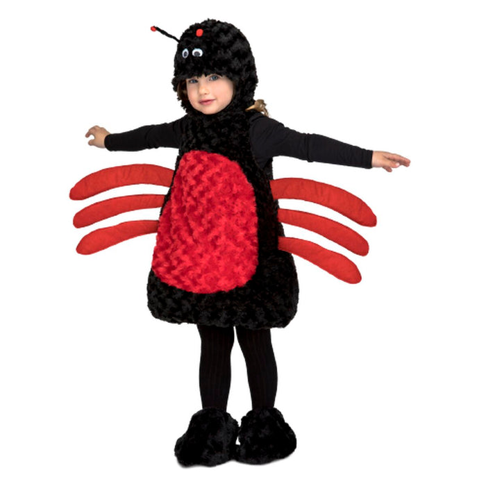 Costum Deghizare pentru Copii My Other Me Roșu Negru Păianjen (3 Piese)