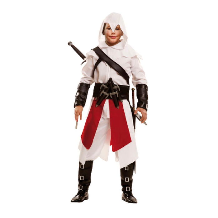 Costum Deghizare pentru Copii My Other Me Alb Ninja 5-6 Ani