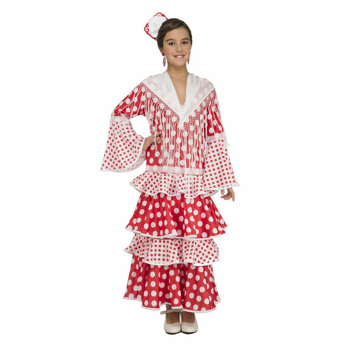 Costum My Other Me Rocio Dansatoare de Flamenco Roșu