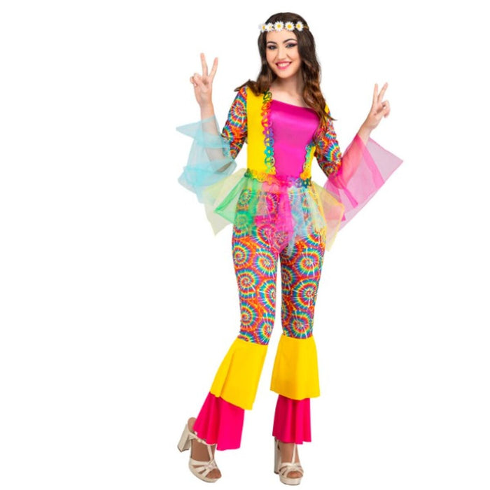 Costum Deghizare pentru Adulți My Other Me Hippie (2 Piese)