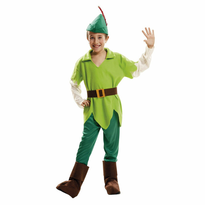 Costum Deghizare pentru Copii My Other Me Peter Pan Verde (5 Piese)