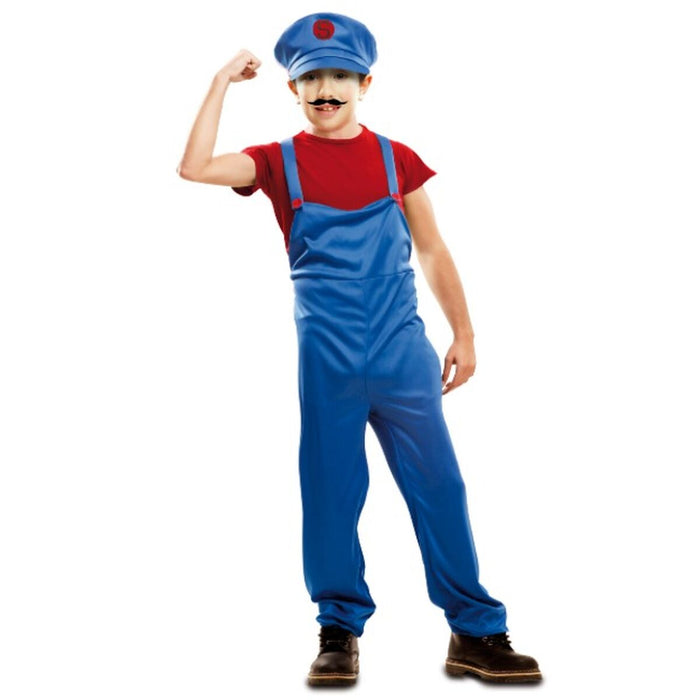 Costum Deghizare pentru Copii My Other Me Instalator Roșu (3 Piese)