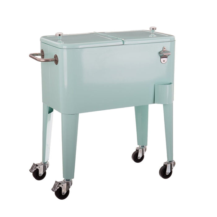 Frigider Portabil Fresh Verde Metal Oțel polipropilenă 74 x 43 x 80 cm