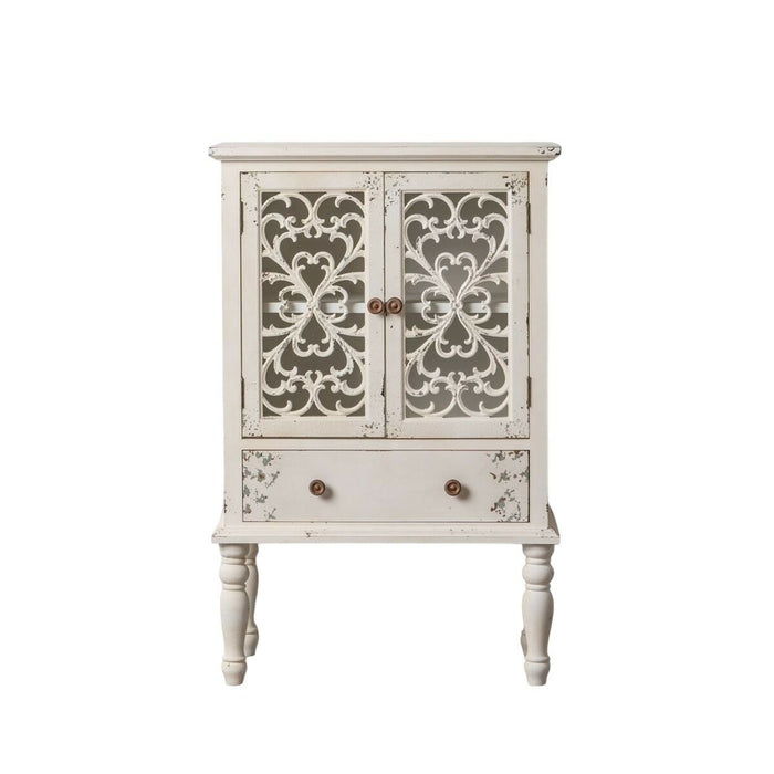 Dulap SHABBY CHIC 71 x 40 x 111 cm Alb Lemn de brad Lemn MDF