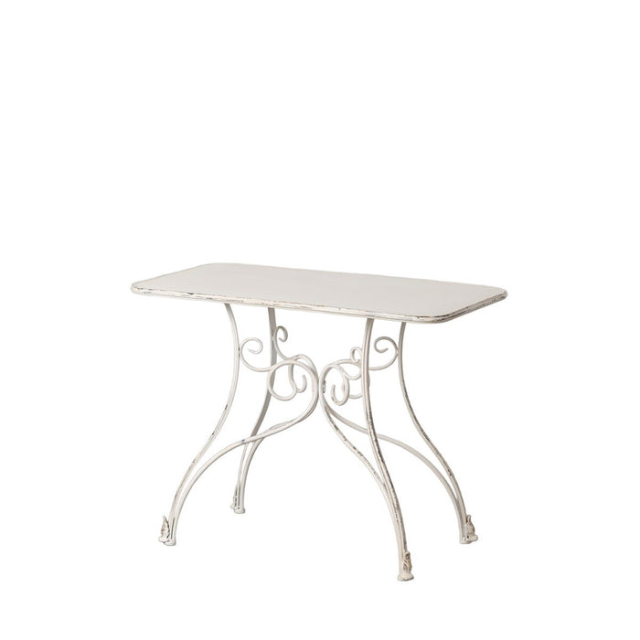 Consolă Crem Fier 100 x 52 x 76 cm