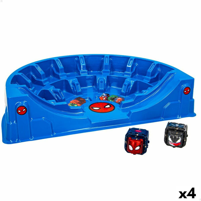 Stadion de luptă Spider-Man Battle Cubes 15 Piese 4 Unități 42,5 x 9 x 28 cm