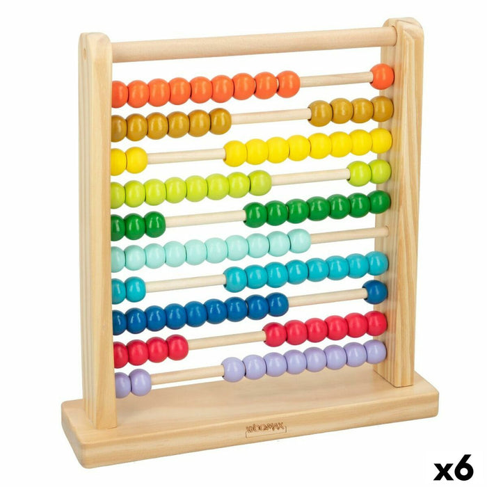 Numărătoare de Lemn Woomax + 12 Luni (6 Unități)