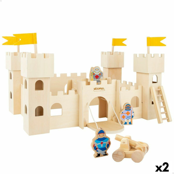 Castel Woomax Jucărie 9 Piese 2 Unități