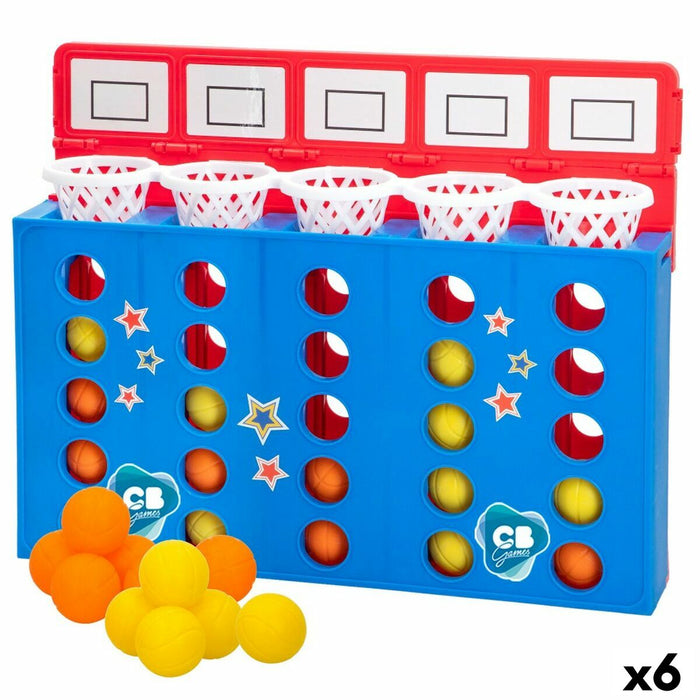 4 în Linie Colorbaby 36,5 x 29 x 7 cm (6 Unități)